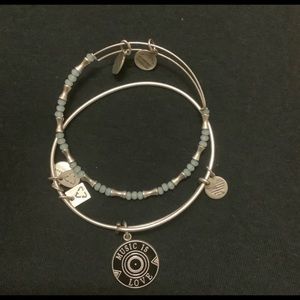 Set of bangles from Alex and ani